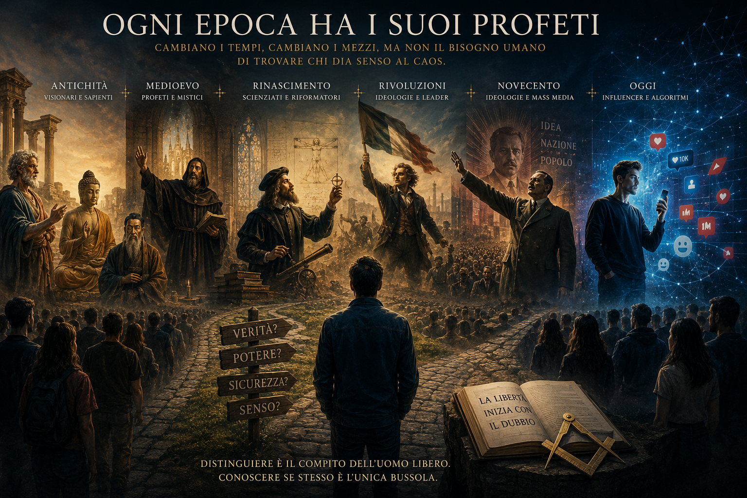 Quando il mondo cambia, arrivano sempre nuovi profeti