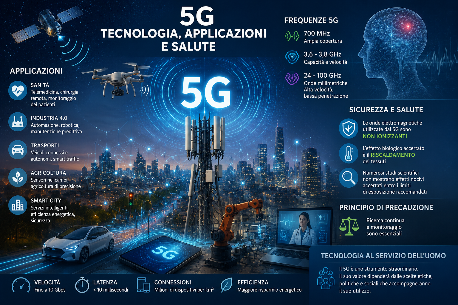 5G: rivoluzione tecnologica e interrogativi sulla salute