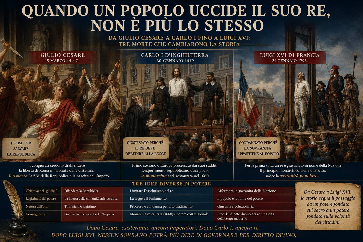 Quando un popolo uccide il suo re, non è più lo stesso