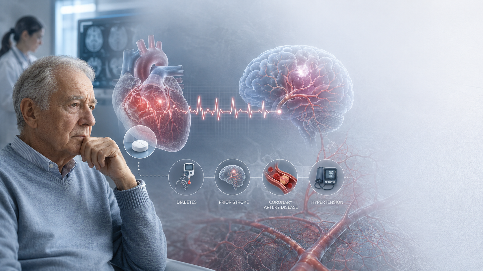 Fibrillazione atriale e declino cognitivo: perché gli anticoagulanti potrebbero non bastare