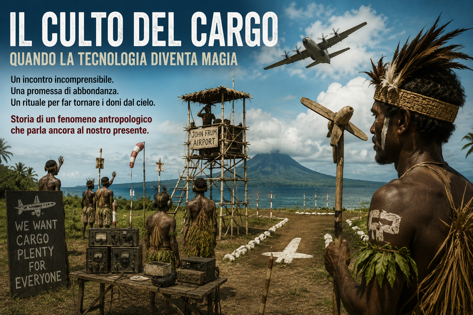 Il culto del cargo: quando la tecnologia diventa magia
