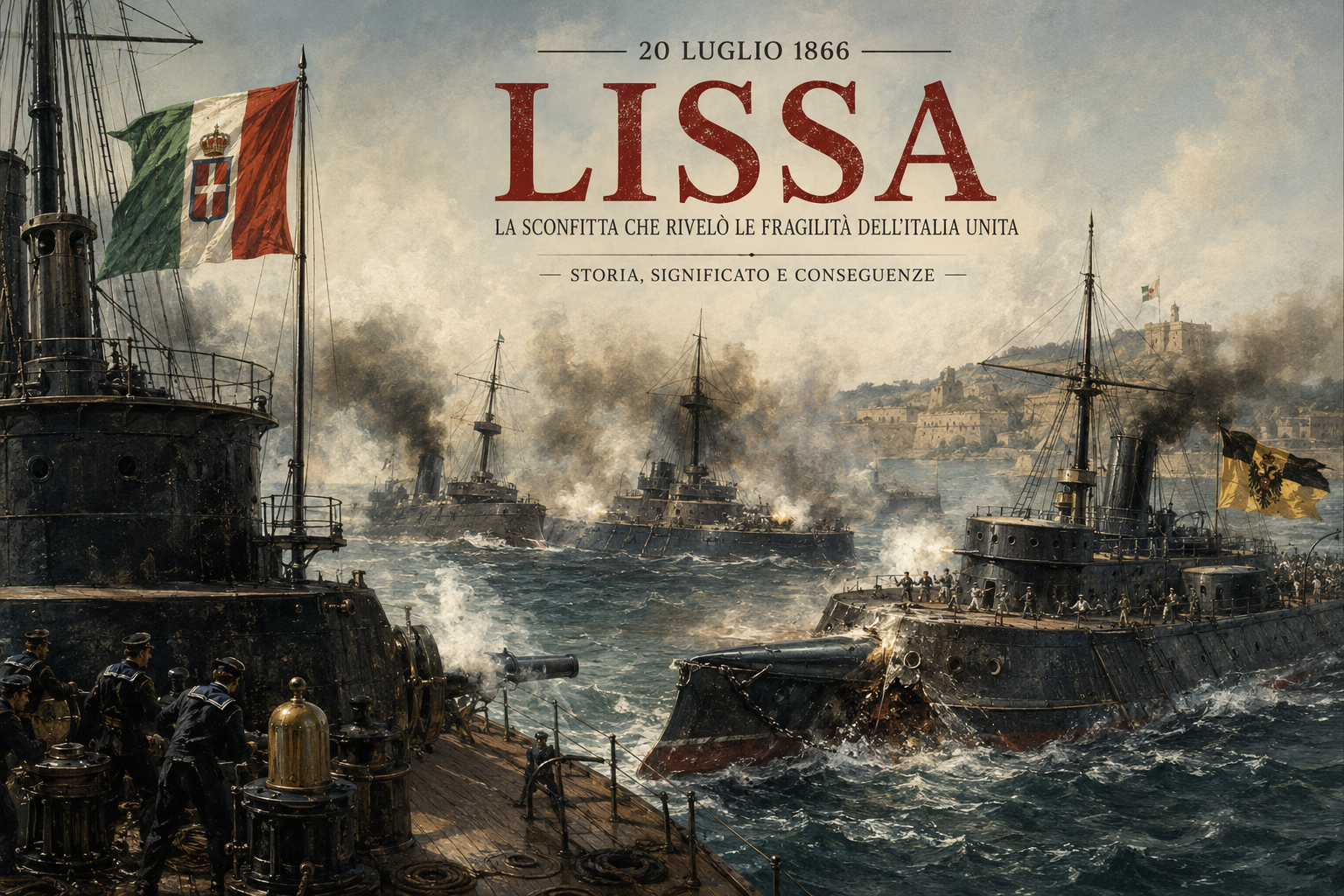 La battaglia di Lissa: la sconfitta che rivelò le fragilità dell’Italia unita