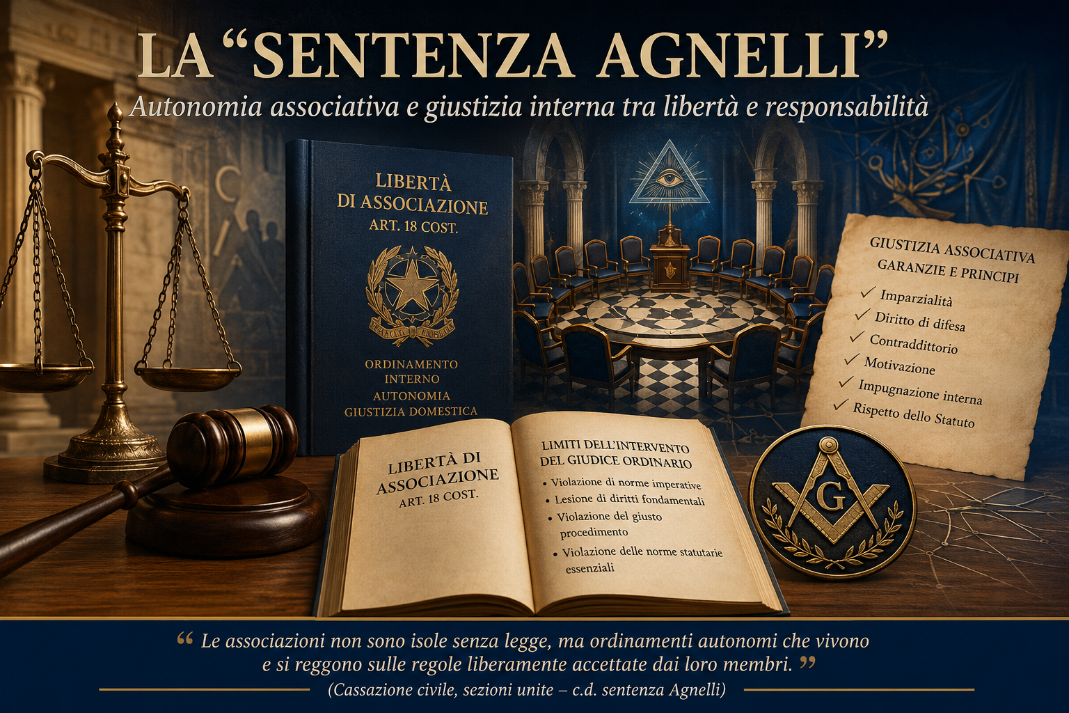 La giustizia associativa tra autonomia e tutela dei diritti fondamentali