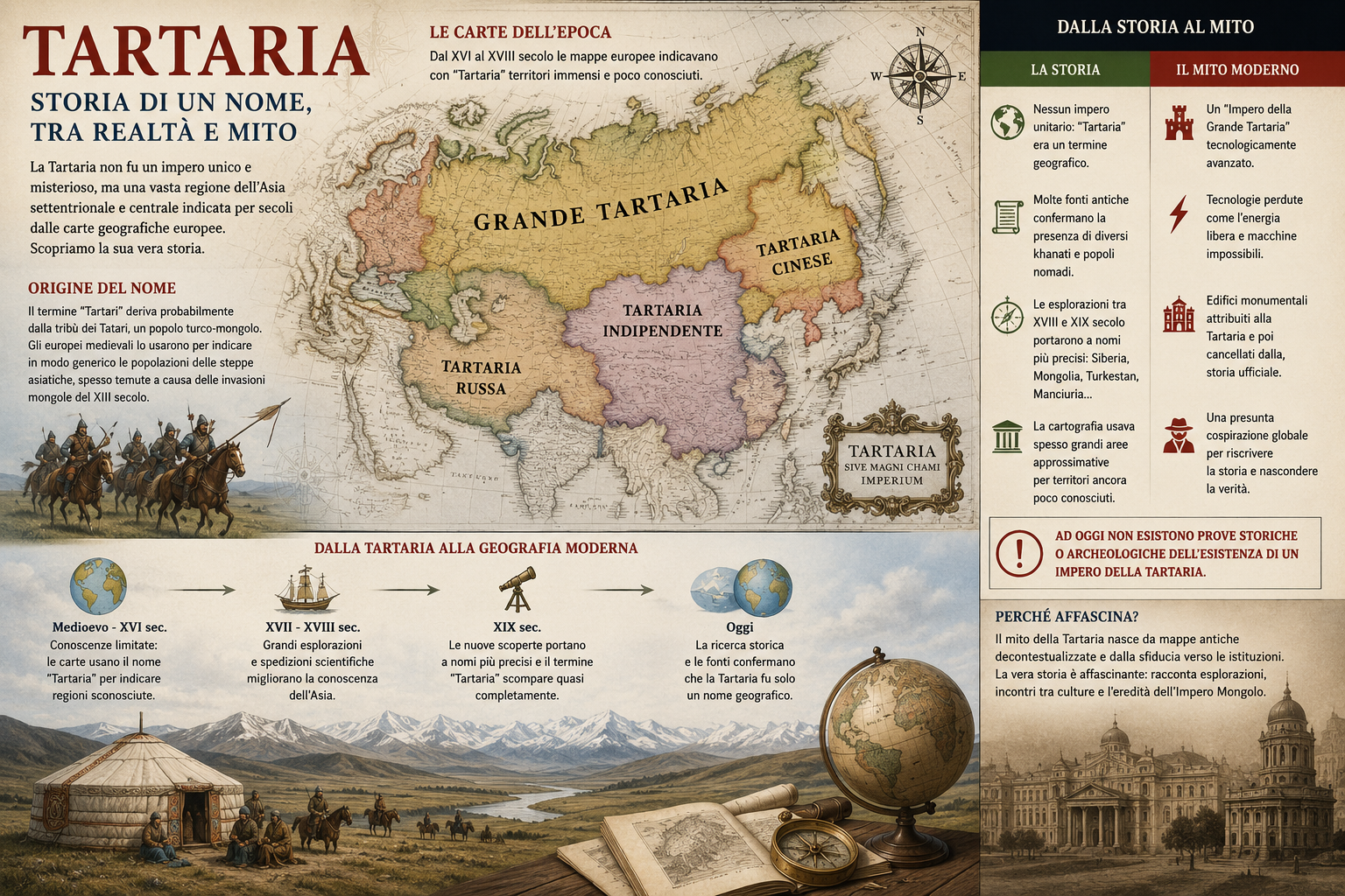 Tartaria: la storia di un nome geografico diventato mito