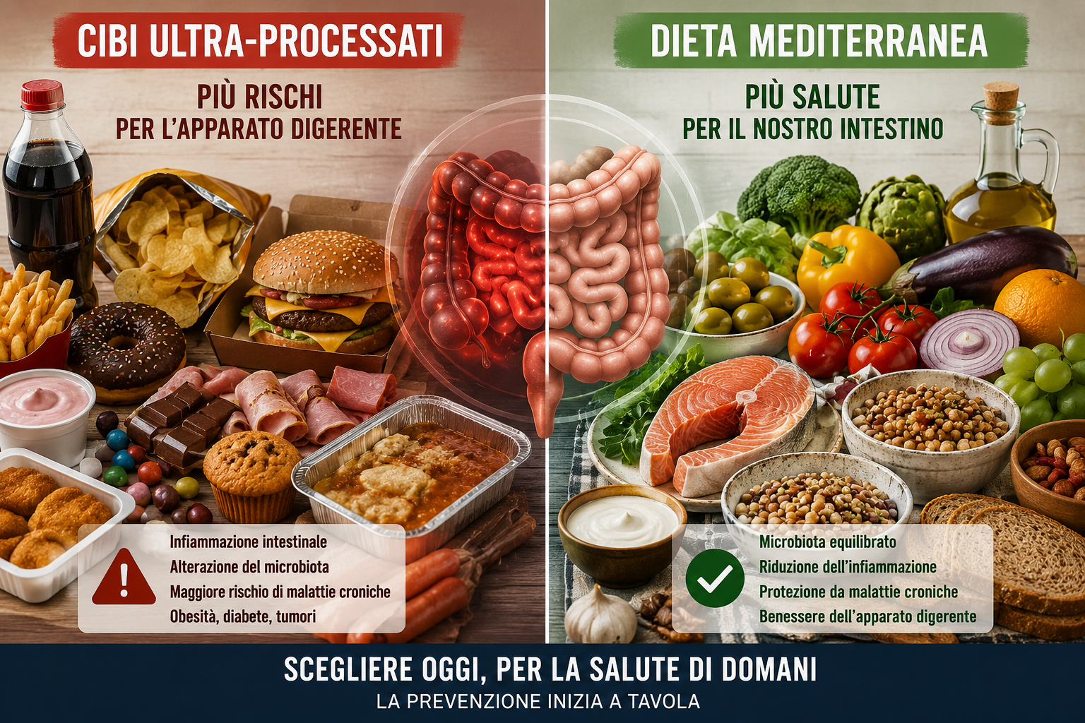 Cibi ultra-processati: il prezzo nascosto della comodità