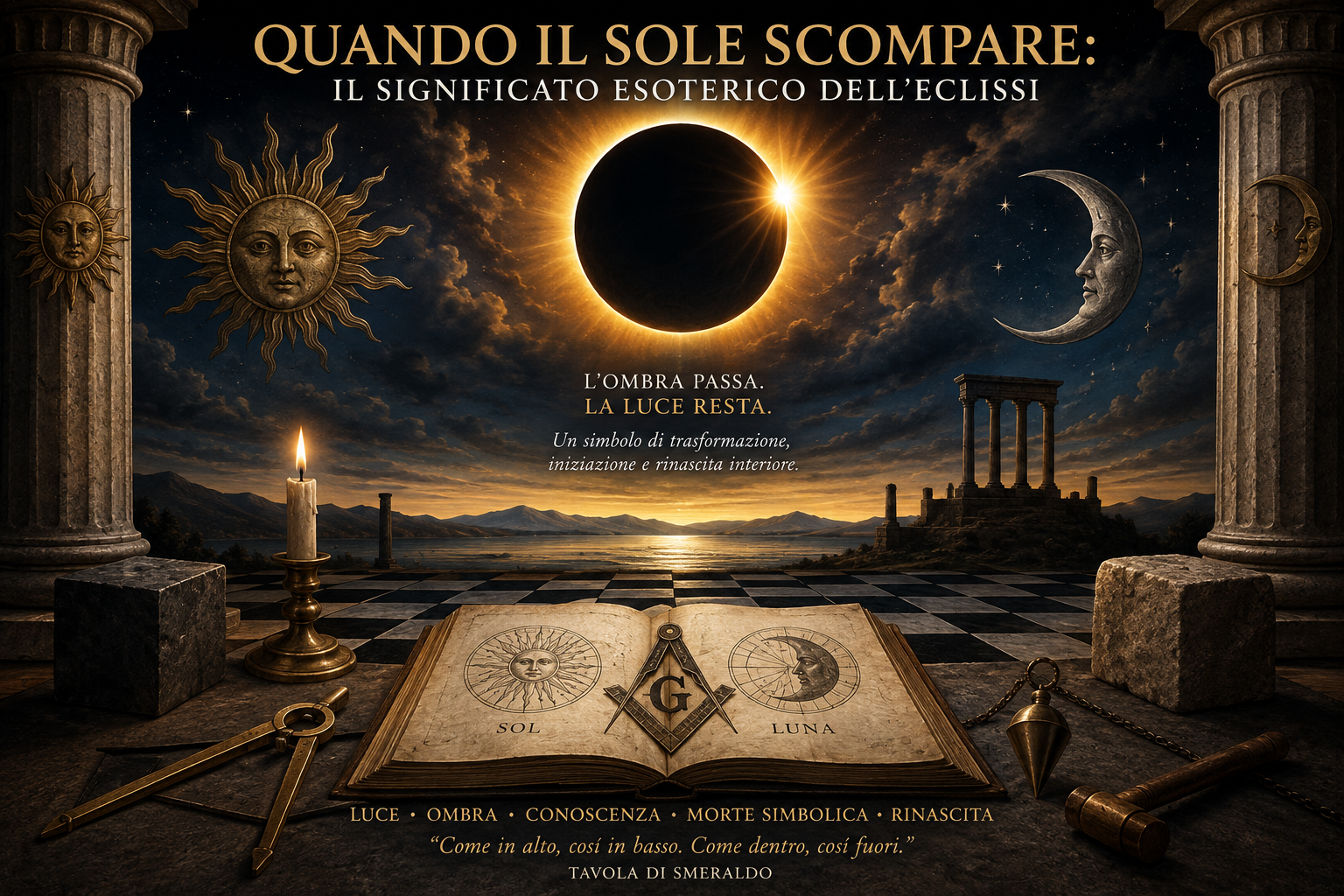 Quando il Sole scompare: il significato esoterico dell’eclissi